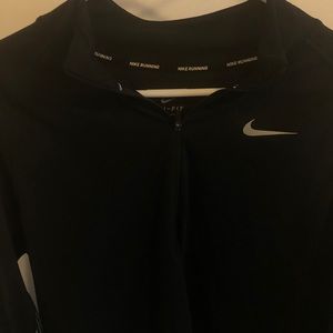 SOLD Black half zip pullover